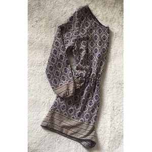 Multi color print romper